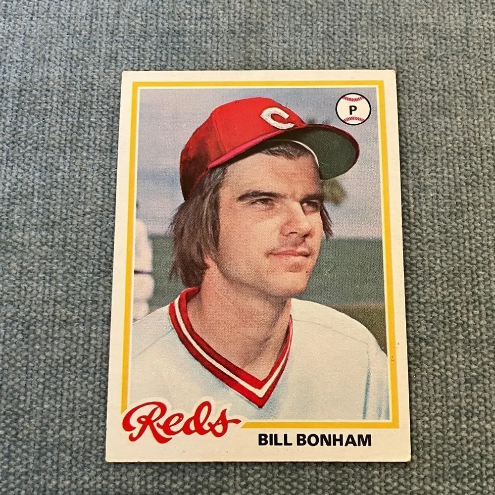 1978 Topps Cincinnati Reds Baseball Card Trading Card